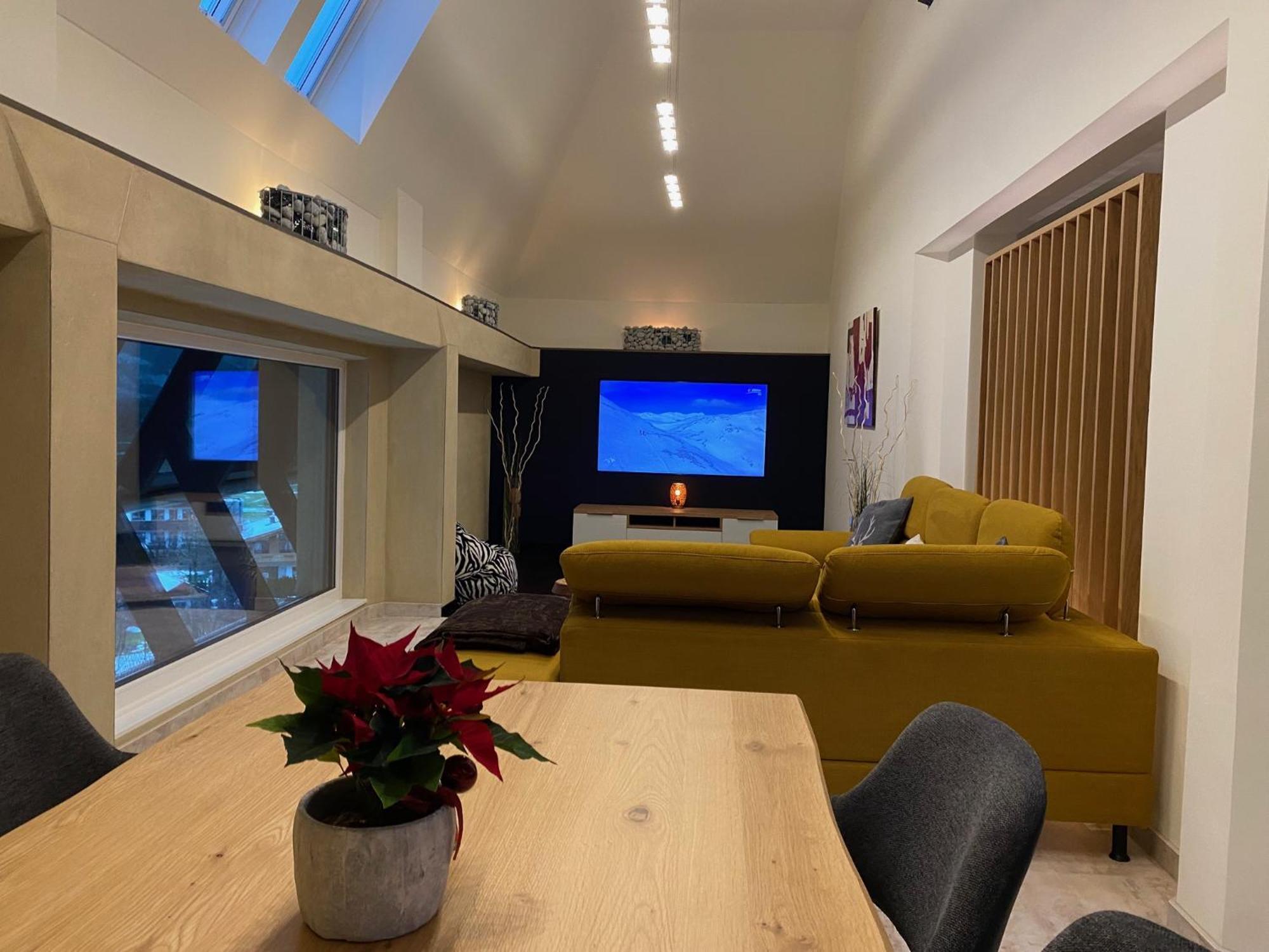 Ferienwohnung Loft Im Turm Maishofen Exterior foto